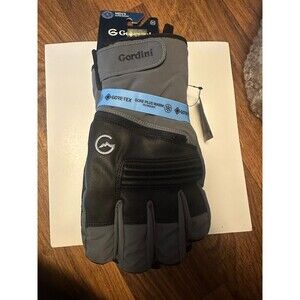 New Gordini GTX Storm Ski Gloves - Men's - Medium / Gunmetal/Black 4G1094